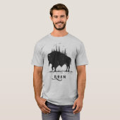 Roaming Buffalo T-shirt (Voorkant volledig)