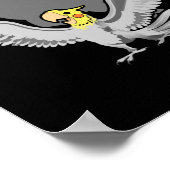 Roaming Parrot Birb Memes Funny T-Rex Cockatiel Poster (Hoek)