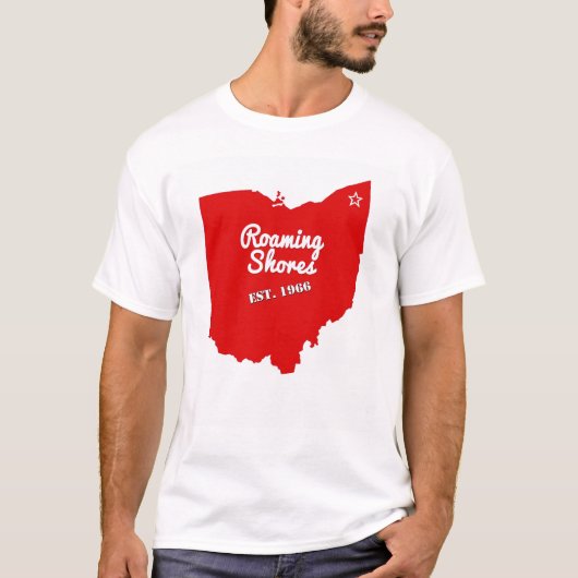 Roaming Shores Ohio T-shirt (Voorkant)