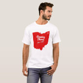 Roaming Shores Ohio T-shirt (Voorkant volledig)