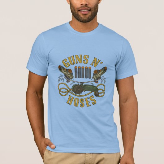 Roaming X Summit: Guns N' Hoses with House Number T-shirt (Voorkant)