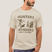 Roaming X Summit: Jagers en Verzamelaars T-shirt (Voorkant)
