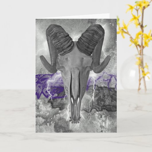 Roamschedel Kaart (Gele Bloem)