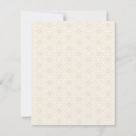 Roamy Peach Hexagon 4,5 x 5,6-inch flat-panelpapie