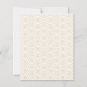 Roamy Peach Hexagon 4,5 x 5,6-inch flat-panelpapie