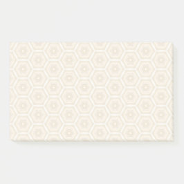 Roamy Peach Pattern Post-It Notes 6 X 10