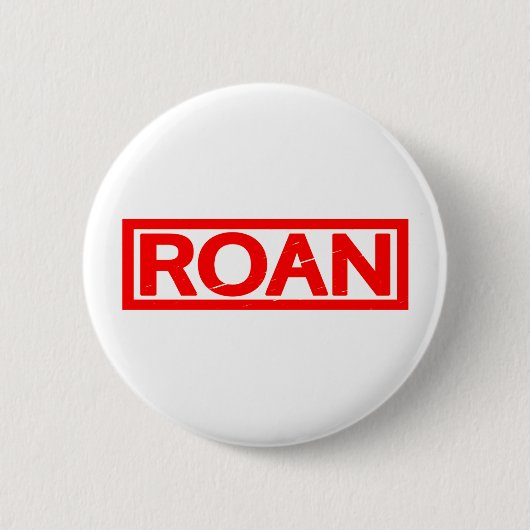 Roan Stempel Ronde Button 5,7 Cm (Voorkant)