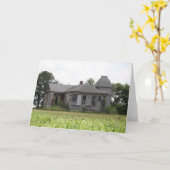 Roanoke, het Wenskaart van Missouri Kaart (Gele Bloem)