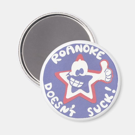 Roanoke is niet klote! magneet (Voorkant / Achterkant)