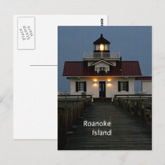 Roanoke Island Briefkaart (Voorkant / Achterkant)
