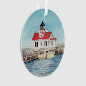 Roanoke Island Lighthouse Ornament (voorkant)