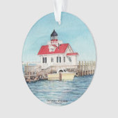 Roanoke Island Lighthouse Ornament (voorkant)