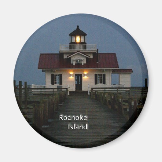 Roanoke Island Magneet (Voorkant)
