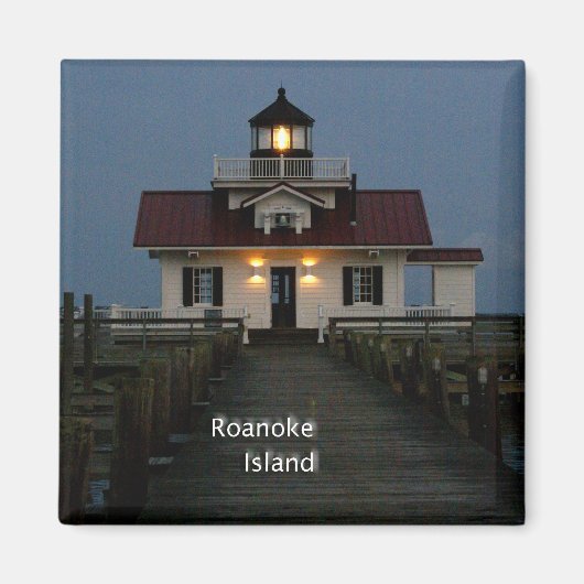 Roanoke Island Magneet (Voorkant)