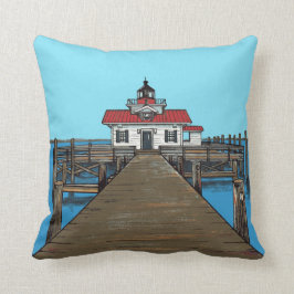 Roanoke Marshes Lighthouse-pillow Kussen