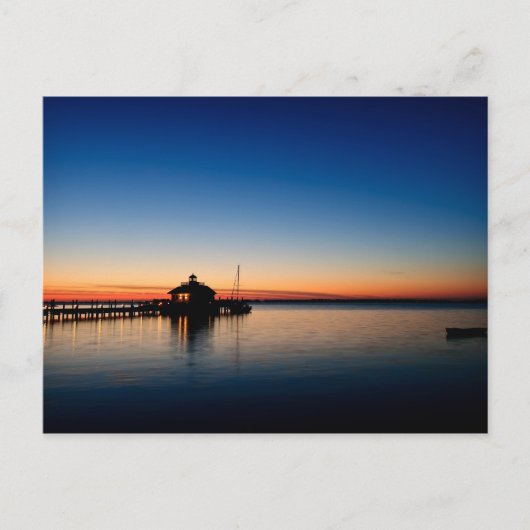 Roanoke Marshes vuurtoren Briefkaart (Voorkant)