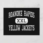 Roanoke Rapids - Gele jassen - Roanoke Rapids Briefkaart (Voorkant)