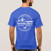 Roanoke River Blueway (SK) T-shirt (Achterkant)