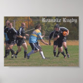 Roanoke Rugby - Ben Call Poster (Voorkant)