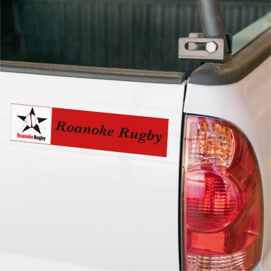 Roanoke Rugby Bumpersticker (Op Truck)