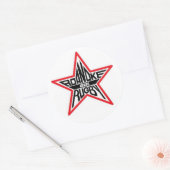 Roanoke Rugby Ronde Sticker (Envelop)