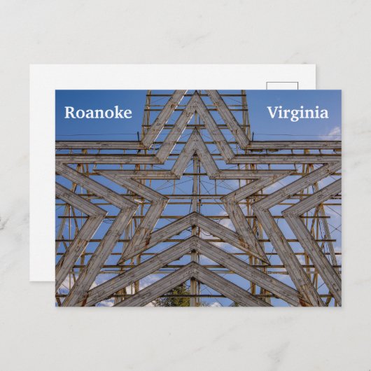 Roanoke Star Briefkaart (Voorkant / Achterkant)