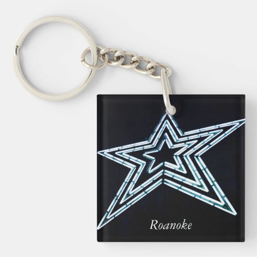 Roanoke Star Sleutelhanger (Voorkant)