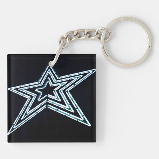 Roanoke Star Sleutelhanger (Achterkant)