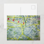 Roanoke, VA  kaart (Voorkant / Achterkant)