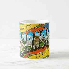 Roanoke, VA Vintage Mug Koffiemok