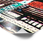 Roanoke VA Virginia Art Print Foto Afdruk (Hoek)