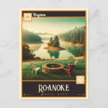 Roanoke, Virginia |  BRIEFKAART