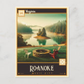 Roanoke, Virginia | BRIEFKAART (Voorkant)