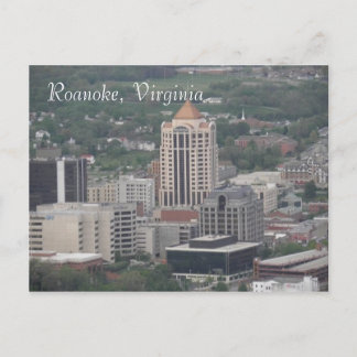 Roanoke, Virginia Briefkaart