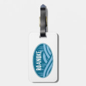 Roanoke Virginia Outdoor Bagagelabel (Achterkant verticaal)