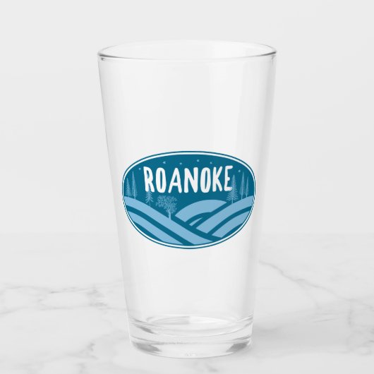 Roanoke Virginia Outdoor Glas (Voorkant)