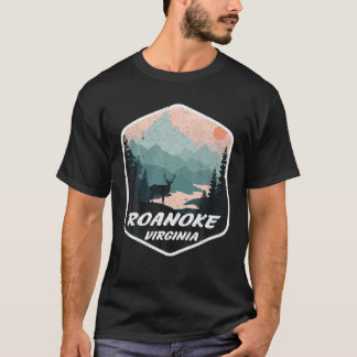 Roanoke Virginia VA Mountains Wandelsouvenir T-shirt