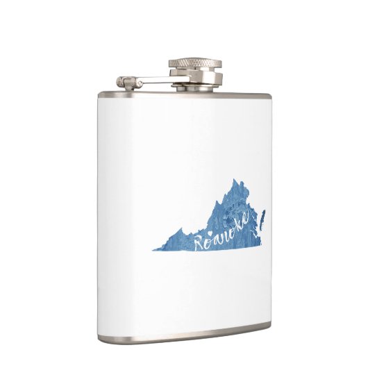 Roanoke Virginia Wood Grain Heupfles (Rechts)