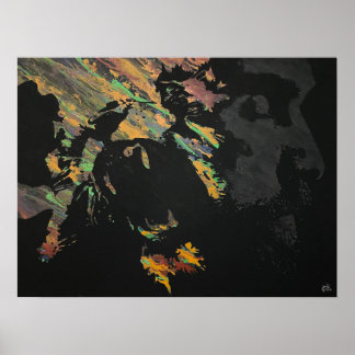 "Roar" afdrukken Poster