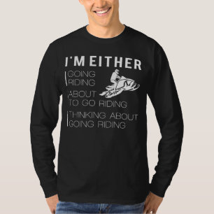 Roar and Ride: Grappig T-shirt met sneeuwscooter