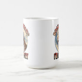 Roar betekent dat ik honger heb! Sabertooth Tiger  Koffiemok (Center)