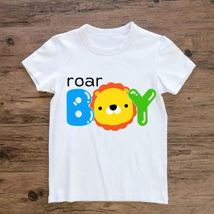 Roar Boy Schattige Lion Safari Oerwoud Animal Kind