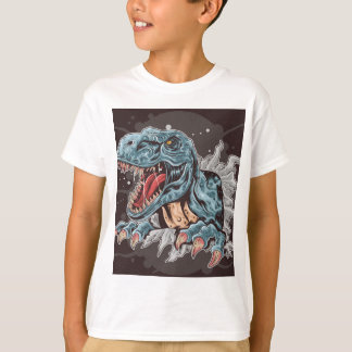Roar Breakthrough T-Rex" Dinosaur Graphic T-shirt