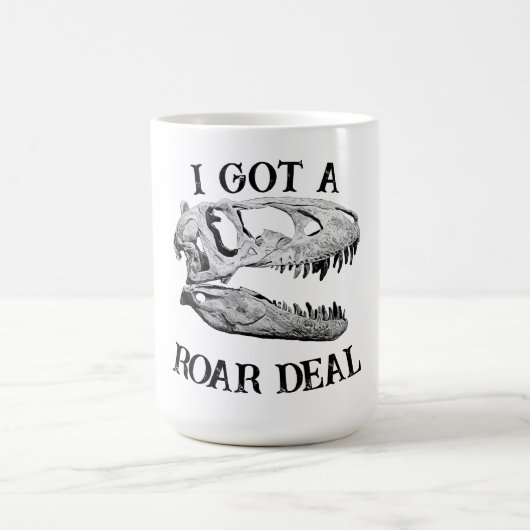 Roar Deal T-rex Dinosaur Mok (Center)