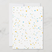 Roar Dinosaur Verjaardag Uitnodigingen Jongen (Achterkant)