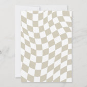 Roar Dinosaurus Met Boog  Waterverf Verjaardag Kaart (Achterkant)