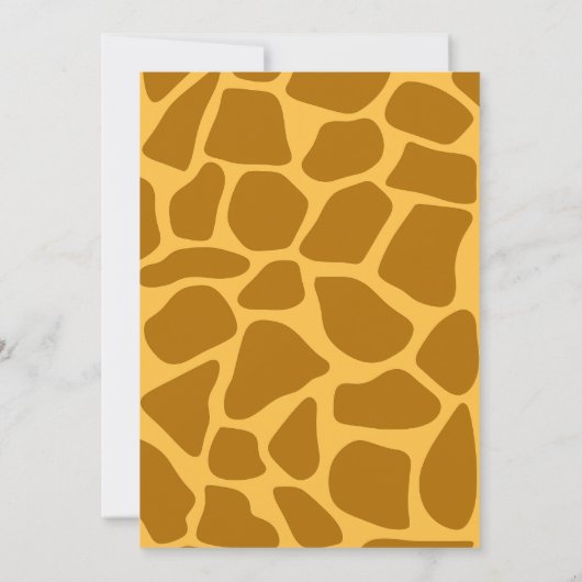 Roar & Explore – It's a Safari Birthday! Kaart (Achterkant)