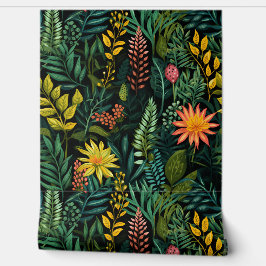 Roar & Explore Rainforest Botanical Behang