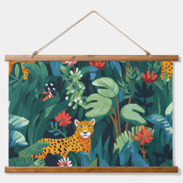 Roar & Explore Rainforest Botanical Hangend Wandkleed