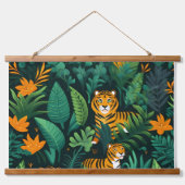 Roar & Explore Rainforest Botanical Hangend Wandkleed (Voorkant)